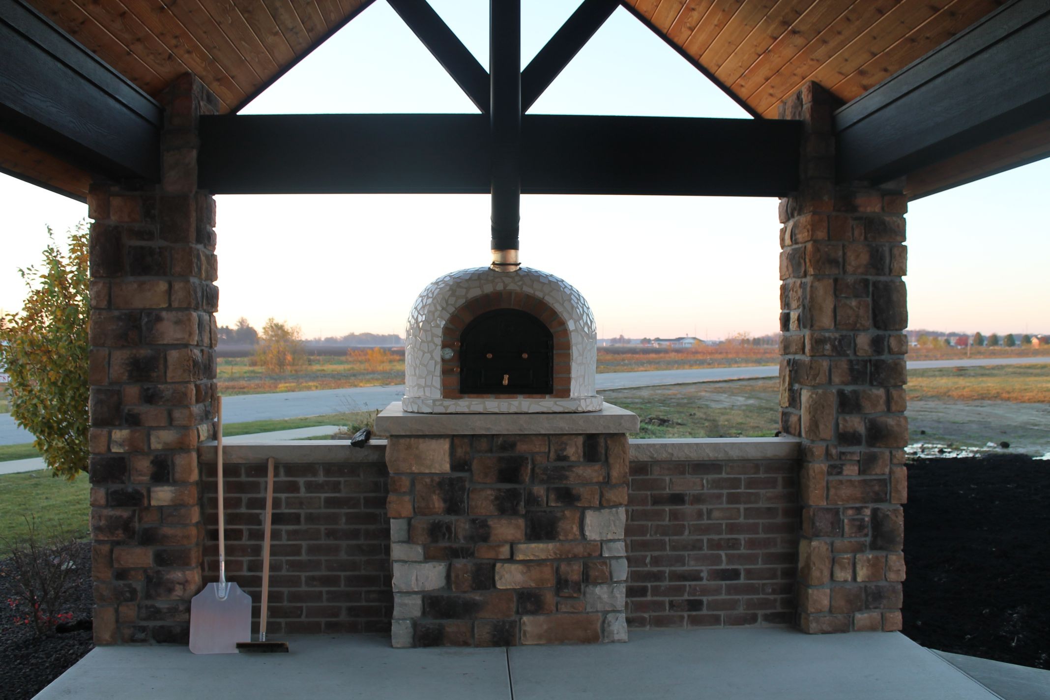 Code Pizza Oven Mosaic Tiles Stone Creations