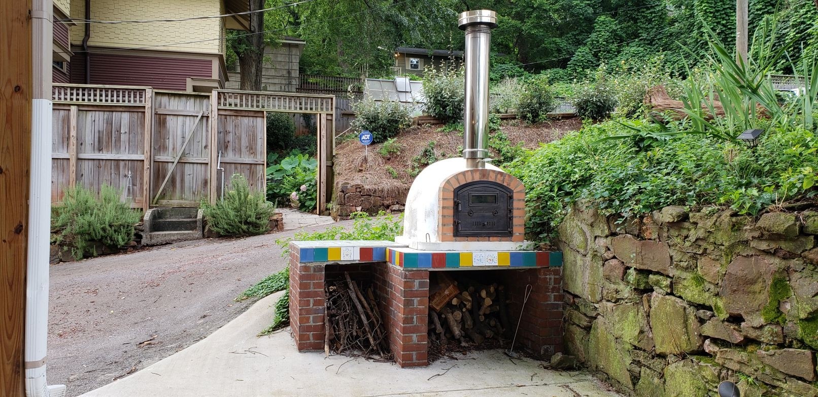 Code: WHITE Brick Pizza Oven Double Insulated - Stone Creations