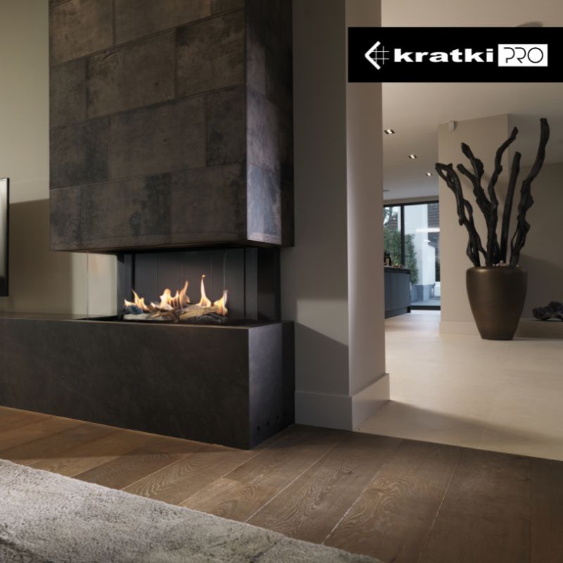 Code: LEO 70 Panorama Gas Fireplace