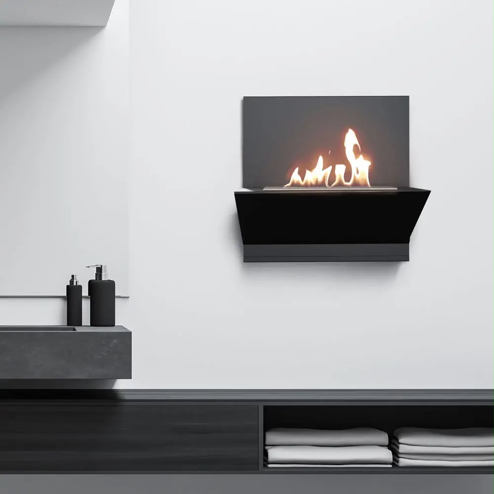Code: Wall Mounted Bioethanol Fireplace BESTA